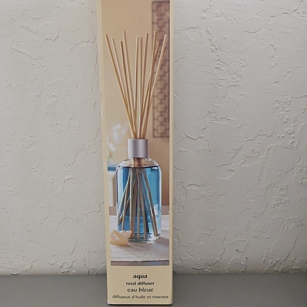 Pier 1 Imports AQUA Reed Diffuser Oil 8 Oz Discontinued new